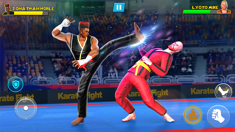 Hình ảnh Beat Em Up Fight: Karate Game MOD Dumb Enemy/God Mode
